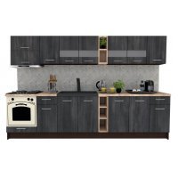 Bucatarie MARINA NEW 320 B Wenge / Decor 8509
